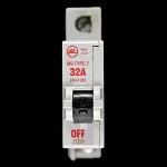 BILL 32 AMP TYPE 2 M9 MCB CIRCUIT BREAKER 2T321 RED