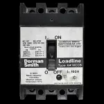 DORMAN SMITH 160 AMP 25kA TRIPLE POLE MCCB LOADLINE AA