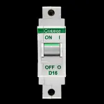 CRABTREE 16 AMP CURVE D 10kA MCB CIRCUIT BREAKER POLESTAR