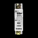 CRABTREE 32 AMP CURVE B 3kA MCB CIRCUIT BREAKER 610/32