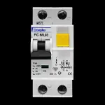 DOEPKE 6 AMP CURVE C 10kA 30mA DOUBLE POLE RCBO TYPE AC FIC 6/0,03