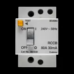 CRABTREE 80 AMP 30mA DOUBLE POLE RCCB RCD 380/030