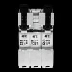 MEM EATON 63 AMP CURVE C 10kA TRIPLE POLE MCB CIRCUIT BREAKER MCH363