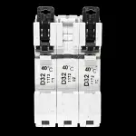 MEM EATON 32 AMP CURVE D 10kA TRIPLE POLE MCB CIRCUIT BREAKER MDH332