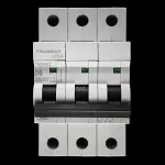 BILL 6 AMP CURVE D 10kA TRIPLE POLE MCB CIRCUIT BREAKER THD063