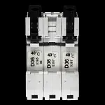 BILL 6 AMP CURVE D 10kA TRIPLE POLE MCB CIRCUIT BREAKER THD063