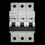 EATON 50 AMP CURVE B 10kA TRIPLE POLE MCB CIRCUIT BREAKER MBH350