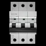 MEM EATON 63 AMP CURVE D 6kA TRIPLE POLE MCB CIRCUIT BREAKER MDL363