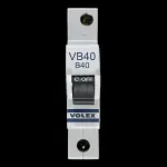 VOLEX 40 AMP CURVE B 6kA MCB CIRCUIT BREAKER VB40 RED CLIP
