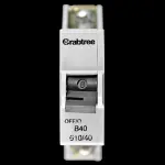 CRABTREE 40 AMP CURVE B 6kA MCB CIRCUIT BREAKER 610/40 STOTZ