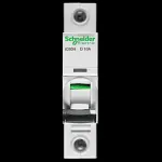 SCHNEIDER 10 AMP CURVE D 10kA MCB CIRCUIT BREAKER A9F55110 IC60H