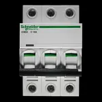 SCHNEIDER 10 AMP CURVE C 10kA TRIPLE POLE MCB CIRCUIT BREAKER A9F54310 IC60H