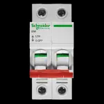 SCHNEIDER 125 AMP DOUBLE POLE MAIN SWITCH DISCONNECTOR ISW A9S66292