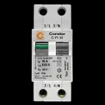 CONDOR 40 AMP 30mA DOUBLE POLE RCCB RCD C-FI 30.40.030