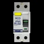 VOLEX 40 AMP 30mA DOUBLE POLE RCD TYPE AC VR40