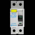 NEWLEC 63 AMP 30mA DOUBLE POLE RCD TYPE AC NLRCD6330A