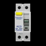 NEWLEC 80 AMP 30mA DOUBLE POLE RCD TYPE AC NLRCD8030A