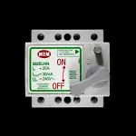 MEM 25 AMP 30mA DOUBLE POLE RCCB RCD 252 ELHN