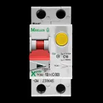 MOELLER 10 AMP CURVE C 10kA 30mA DOUBLE POLE RCBO TYPE AC PKNM-10/1N/C/003