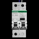 CRABTREE 6 AMP CURVE C 6kA 30mA DOUBLE POLE RCBO 6FSNR063/C EL