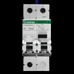 CRABTREE 6 AMP CURVE C 6kA 30mA DOUBLE POLE RCBO 6FSNR063/C