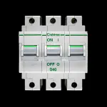 CRABTREE 40 AMP CURVE D 10kA TRIPLE POLE MCB CIRCUIT BREAKER POLESTAR