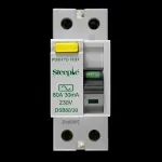 STEEPLE 80 AMP 30mA DOUBLE POLE RCD TYPE AC DSB80/30