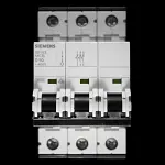 SIEMENS 10 AMP CURVE D 6kA TRIPLE POLE MCB CIRCUIT BREAKER 5SY6310-8 5SY63