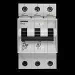 SIEMENS 32 AMP CURVE C 6kA TRIPLE POLE MCB CIRCUIT BREAKER 5SX23 5SX2