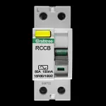 CRABTREE 80 AMP 100mA DOUBLE POLE RCD TYPE AC 18R80/100/2 LOADSTAR