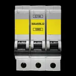 SQUARE D 16 AMP CURVE C 10kA TRIPLE POLE MCB CIRCUIT BREAKER QOE 10000