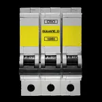 SQUARE D 50 AMP CURVE C 10kA TRIPLE POLE MCB CIRCUIT BREAKER QOE 10000