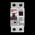 CONTACTUM 40 AMP CURVE B 10kA 30mA DOUBLE POLE RCBO TYPE AC B40/0,03 94003 RED