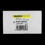 SQUARE D 20 AMP CURVE C 10kA 30mA RCBO TYPE AC KQE 120C03