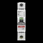 SECTOR 6 AMP CURVE B 6kA MCB CIRCUIT BREAKER SERIES E SE6B 648112