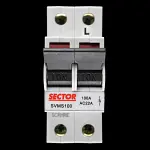 SECTOR 100 AMP DOUBLE POLE MAIN SWITCH DISCONNECTOR SVMS100 RED