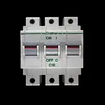 CRABTREE 10 AMP CURVE C 16kA TRIPLE POLE MCB CIRCUIT BREAKER POLESTAR