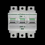 CRABTREE 20 AMP CURVE B 16kA TRIPLE POLE MCB CIRCUIT BREAKER POLESTAR