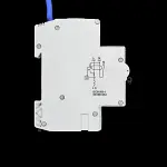 PROTEUS 6 AMP CURVE C 6kA 30mA RCBO TYPE AC 6MCRSPK
