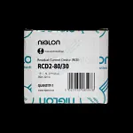 NIGLON 80 AMP 30mA DOUBLE POLE RCD RCD2-80/30 B