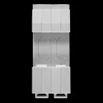 NEWLEC 100 AMP DOUBLE POLE MAIN SWITCH DISCONNECTOR AC22A NLCUSW100