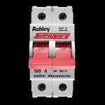 ASHLEY 100 AMP DOUBLE POLE MAIN SWITCH DISCONNECTOR SUPASAFE DP100/2