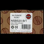 WYLEX 20 AMP CURVE B 6kA 30mA RCBO TYPE A NSBS20-B/1