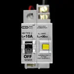 MEM 16 AMP CURVE C M9 30mA DOUBLE POLE RCBO MCB RCD 161MCR