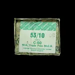 CRABTREE 10 AMP TYPE 2 M4.5 TRIPLE POLE MCB CIRCUIT BREAKER C50 C-50 53/10