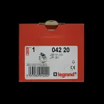 LEGRAND 8V 0.5A DOOR BELL TRANSFORMER DIN RAIL 230V 04220