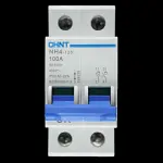 CHINT 100 AMP DOUBLE POLE MAIN SWITCH DISCONNECTOR NH4-125 398039