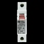 RS 6 AMP 10kA MCB CIRCUIT BREAKER FAZ NR9-L6A 335 924