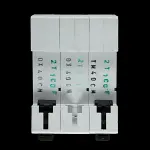 F&G 40 AMP CURVE C 10kA TRIPLE POLE MCB CIRCUIT BREAKER L7-40/3/C