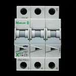 MOELLER 16 AMP CURVE C 10kA TRIPLE POLE MCB CIRCUIT BREAKER PLSM-C16/3